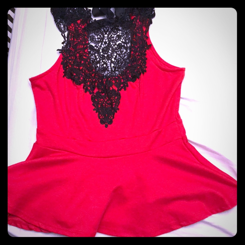 Stylish Red Blouse